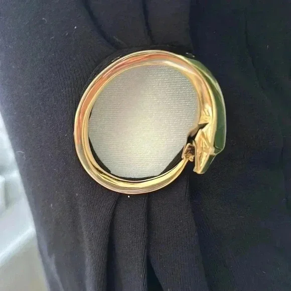 Cavalli Class SZ 6 Evening Maxi Black Dress - Picture 8 of 13